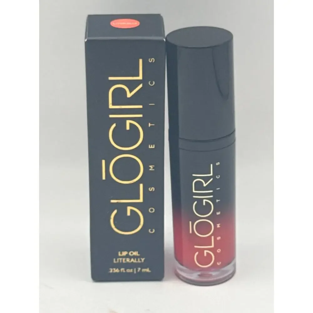 GLOGIRL COSMETICS‎ Lip Oil in Literally (rose pink) BNIB